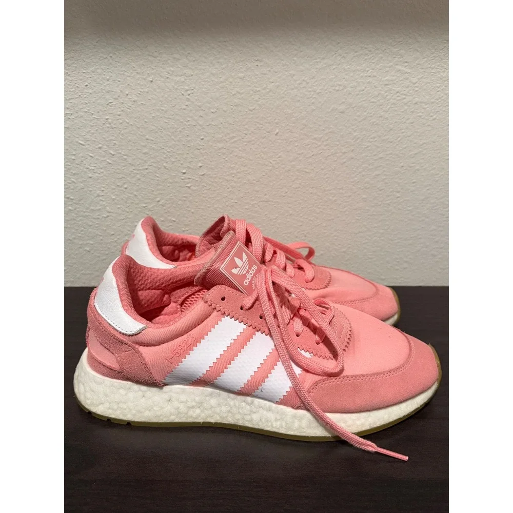 Adidas Originals I-5923 Pink White Gum Sole Women's Sneakers Boost B37971